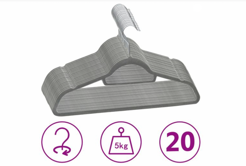 20 non-slip hangers